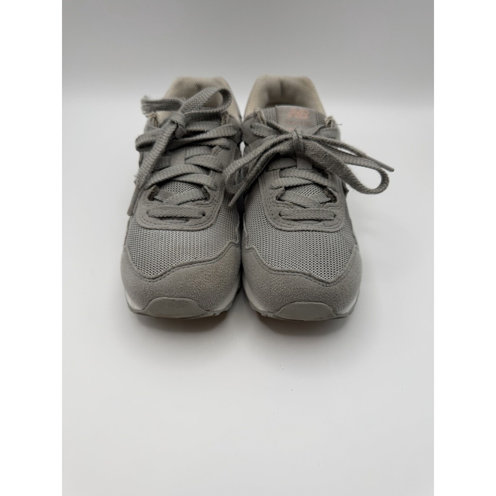 New Balance 515 Kids Youth Size 1.5 Gray Pink Running Shoes Sneakers